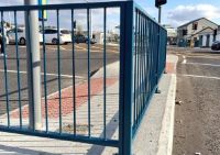 pedestrian guard rail